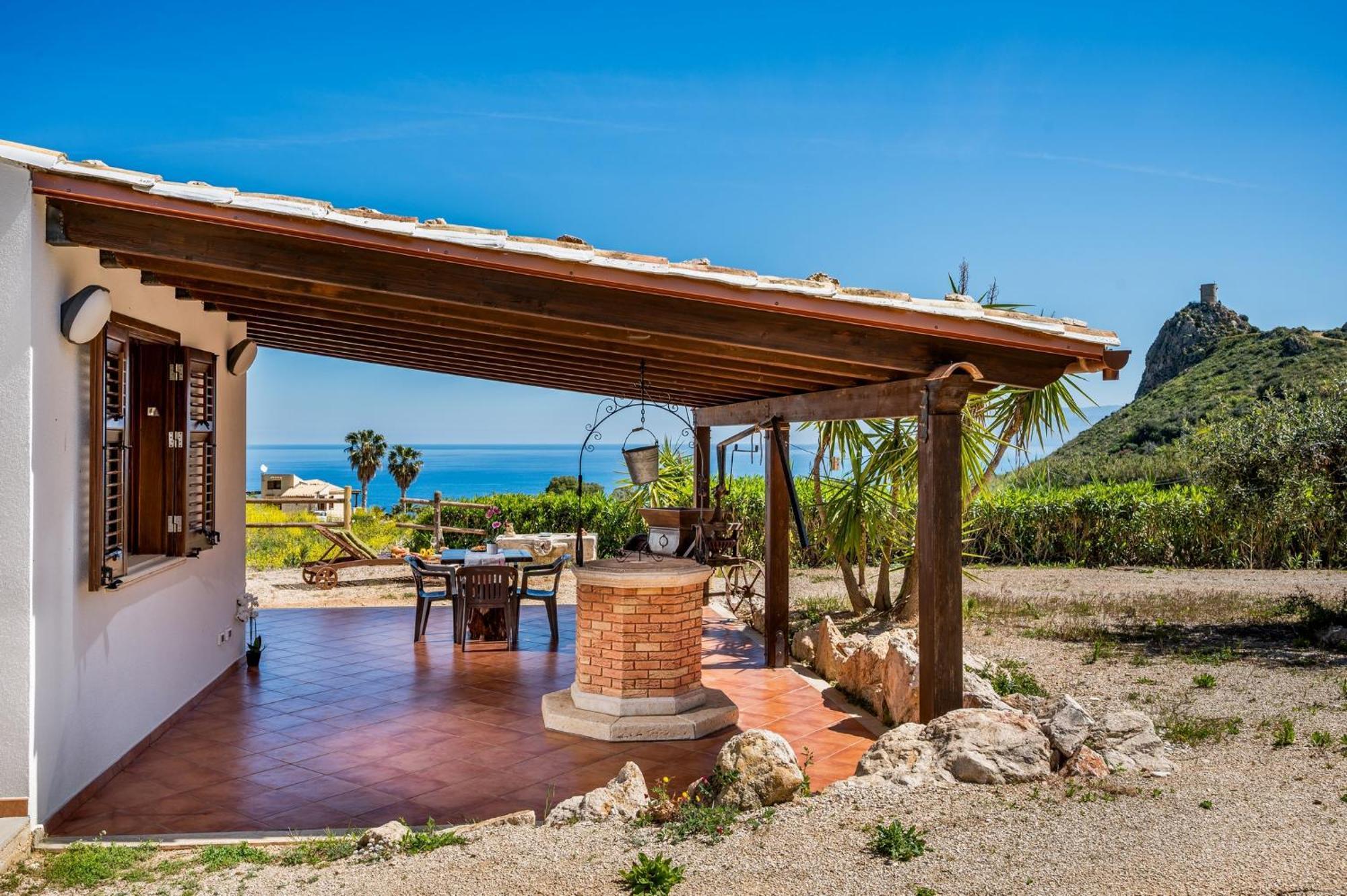 Villa Elena Vicino La Riserva Naturale Dello Zingaro Scopello  Kültér fotó