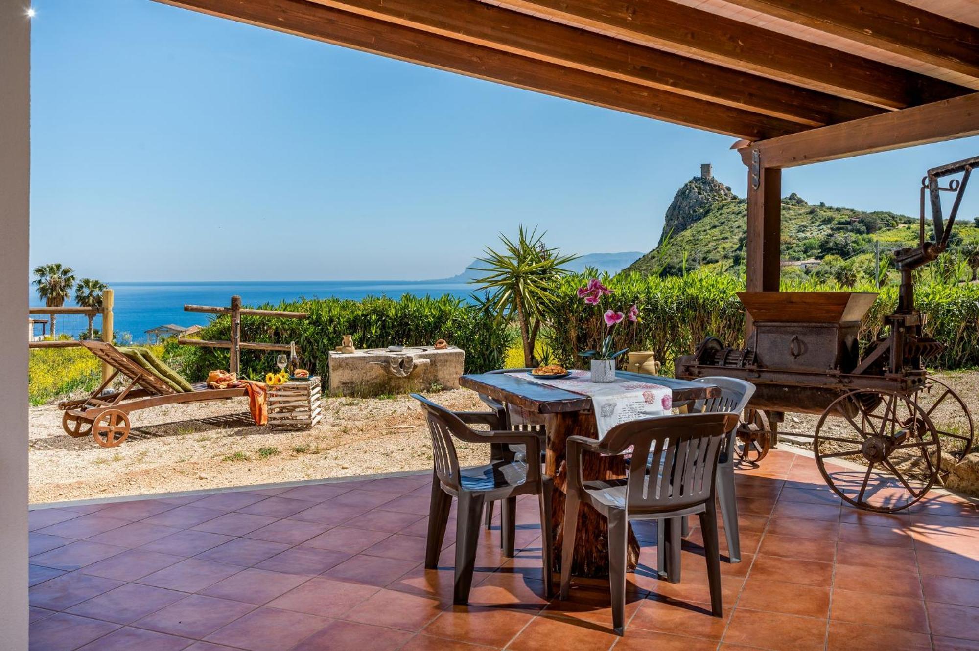 Villa Elena Vicino La Riserva Naturale Dello Zingaro Scopello  Kültér fotó